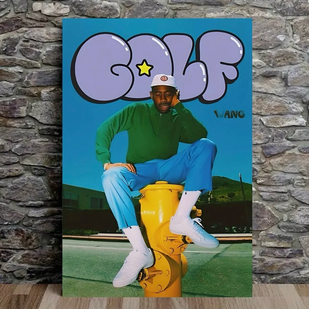 Golf Wang, Tyler The Creator Poster Canvas Print Pop Style  Wall Art
